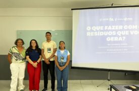 CGRS/PROINFRA participa da II Jornada Nacional de Extensão com oficina sobre resíduos sólidos
